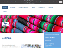 Tablet Screenshot of apapaya.org